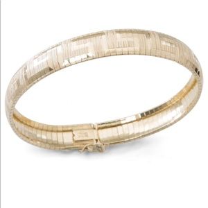 Greek Key flexible bangle